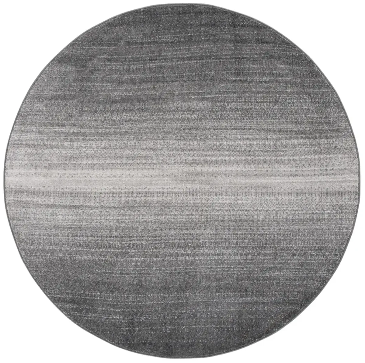 ADIRONDACK 100 DARK GREY  6' x 6' Round Round Rug