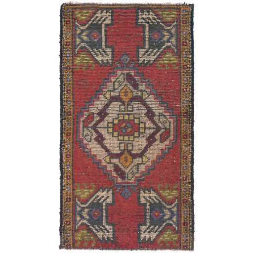 One of a Kind 1'8'' x 3'' Rug