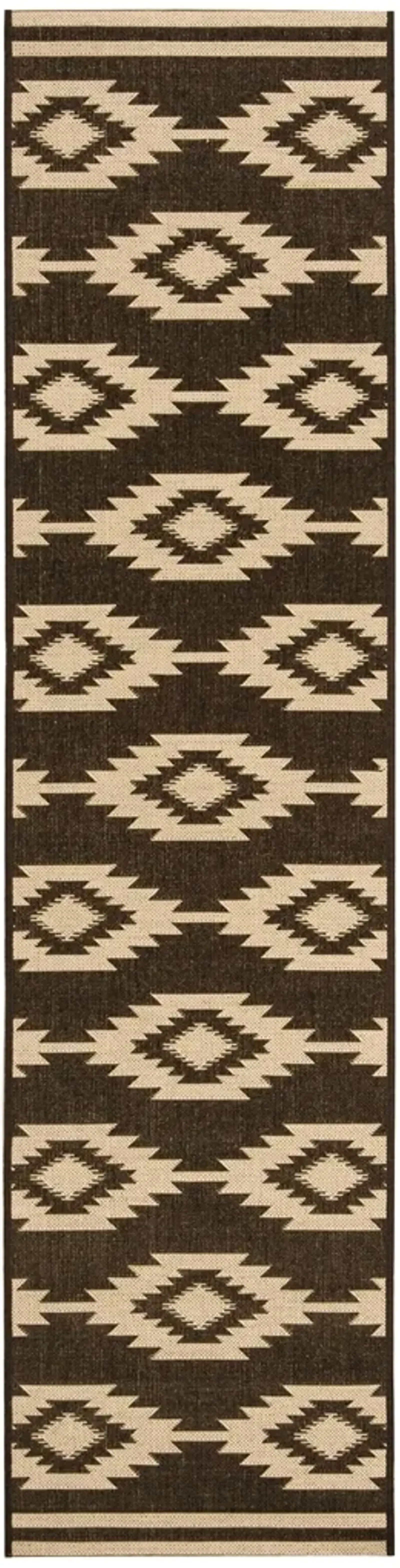 BEACH HOUSE 171 Brown 2'-2' X 6' Runner Rug