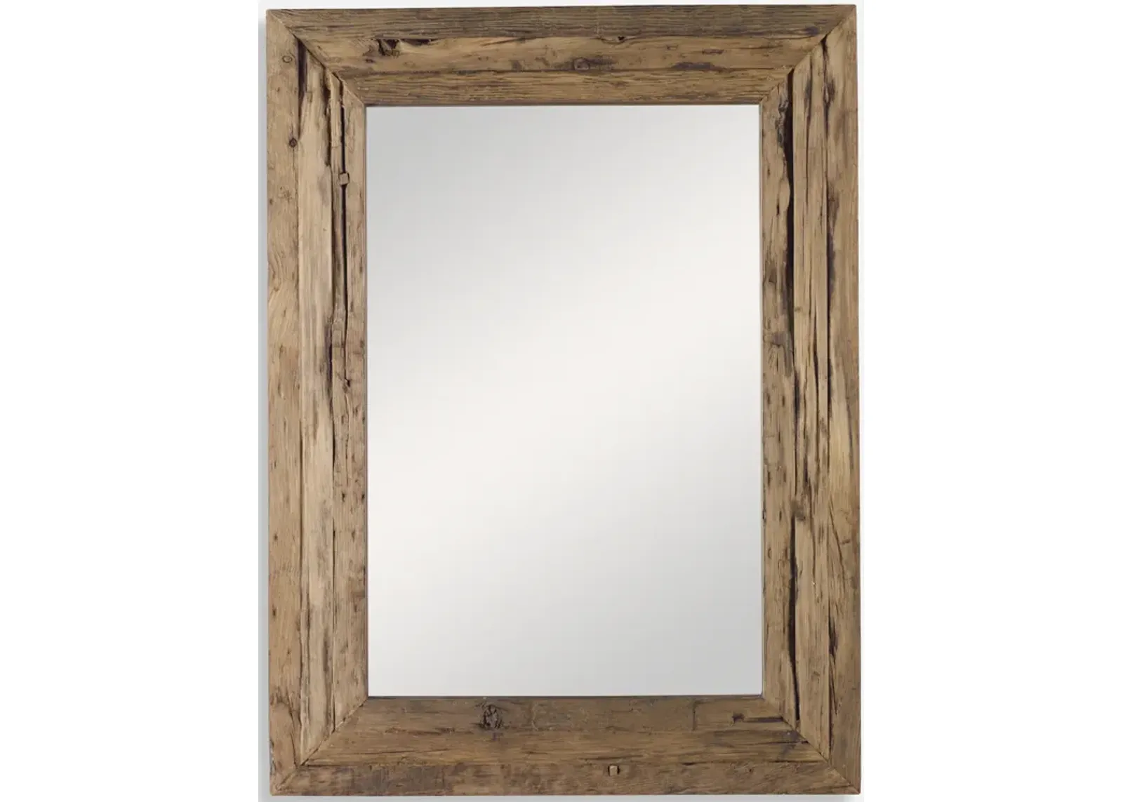 Rennick Rustic Wood Mirror