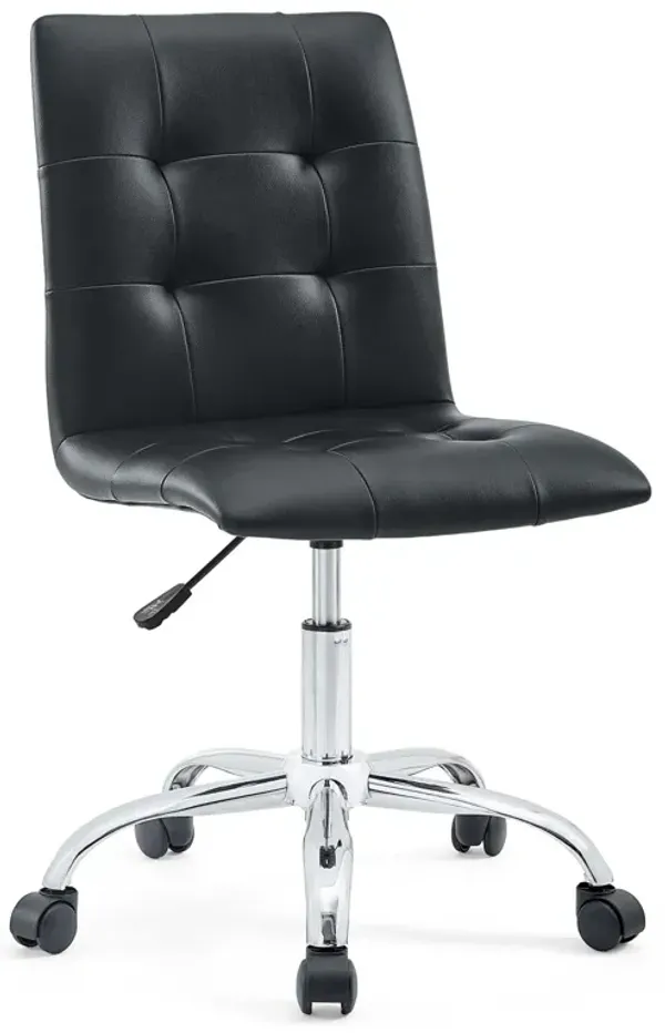 Prim Armless Mid Back Office Chair