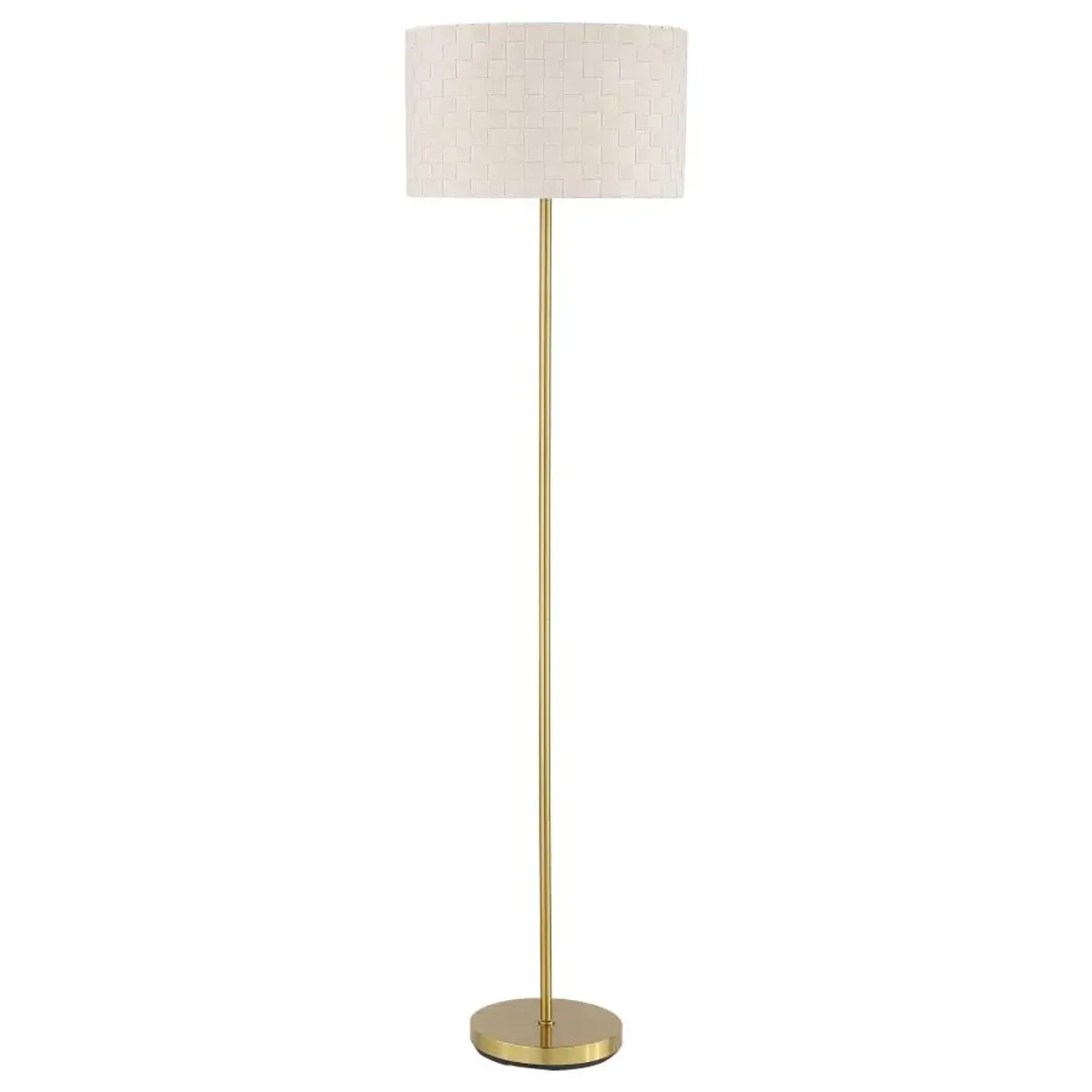 Ramiro Drum Shade Floor Lamp Gold