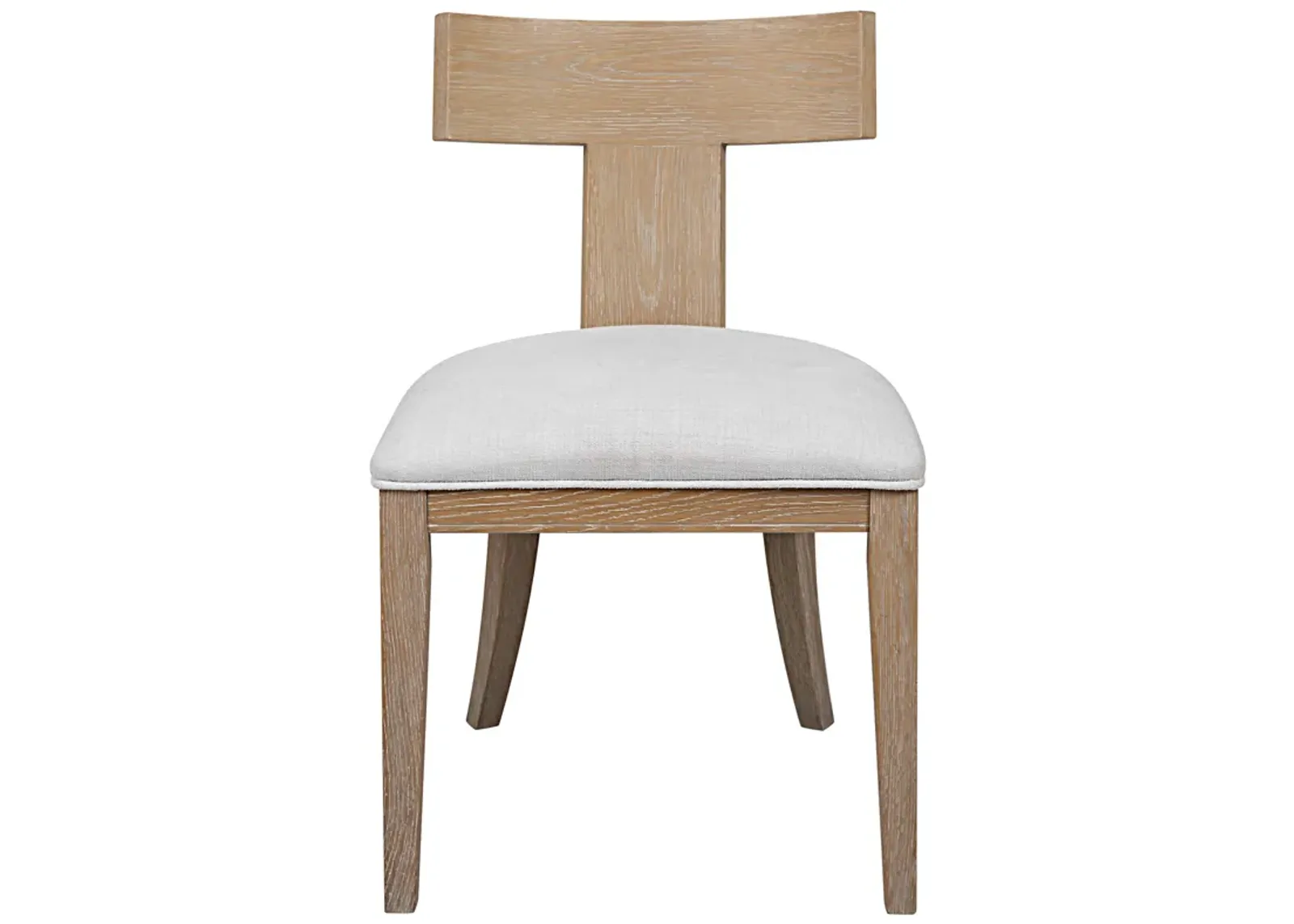 Idris Armless Chair Natural