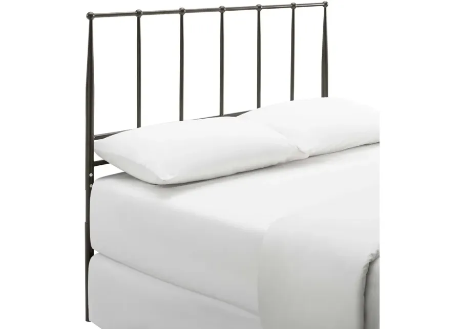 Kiana Queen Metal Stainless Steel Headboard