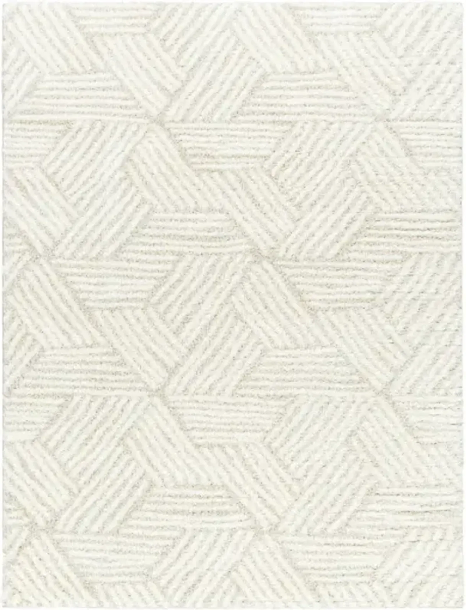 Cloudy Shag CDG-2319 5'3" x 7' Machine Woven Rug