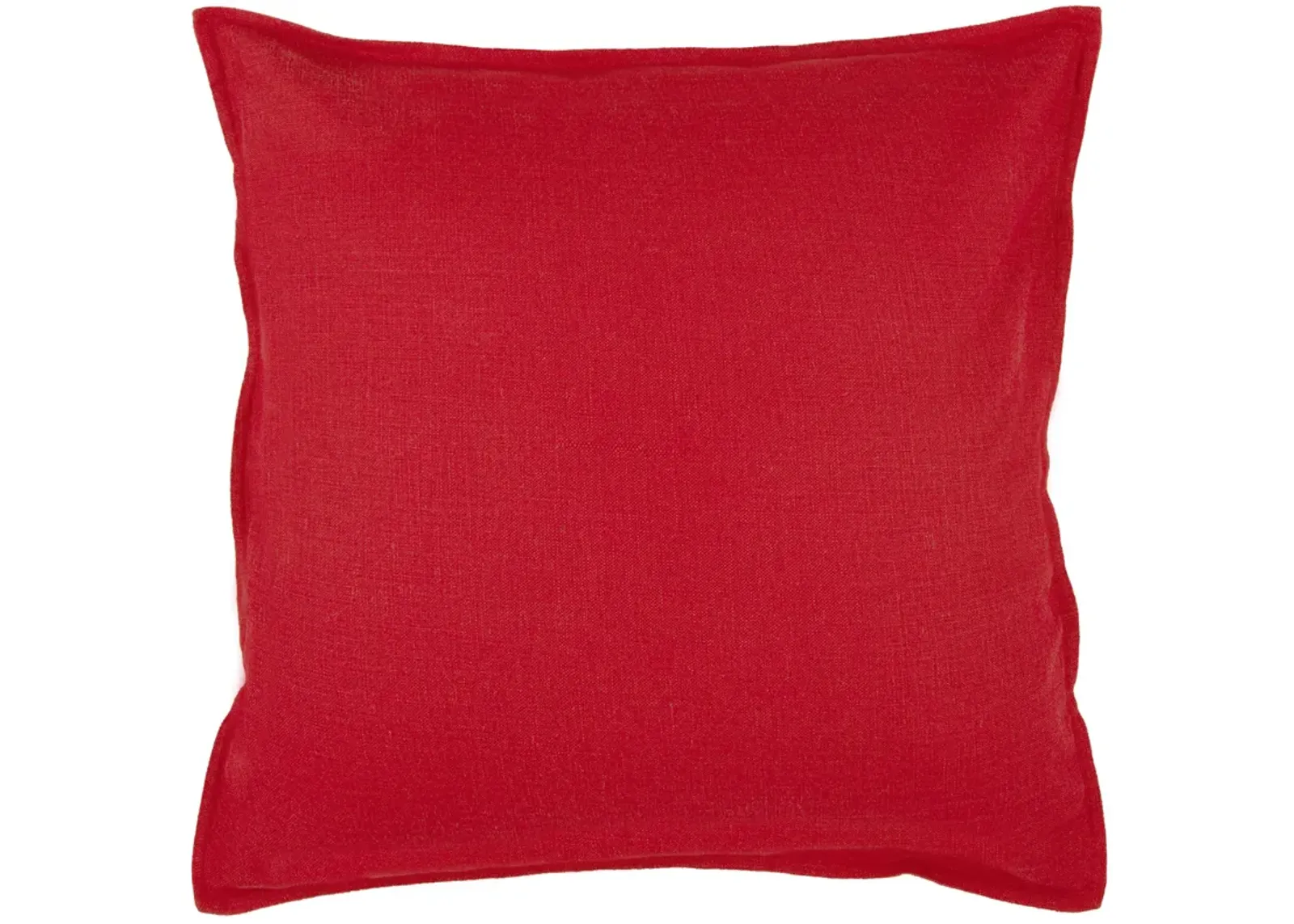 Solid Red Pillow