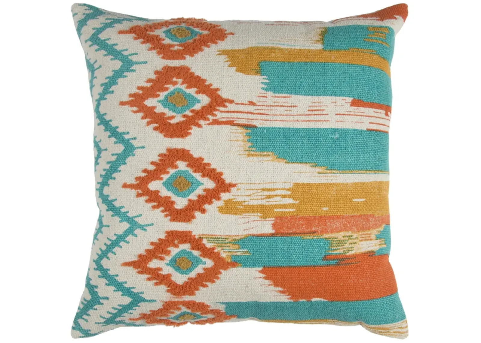 Brushstroke Orange  Pillow