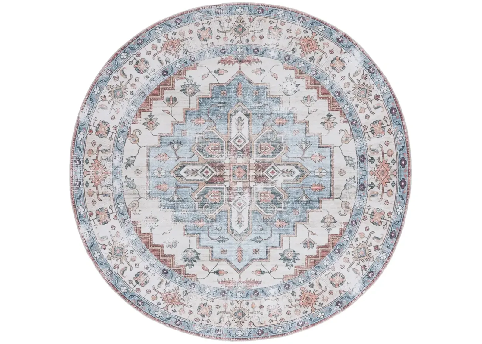 ARIZONA 209 SAGE  6' x 6' Round Round Rug