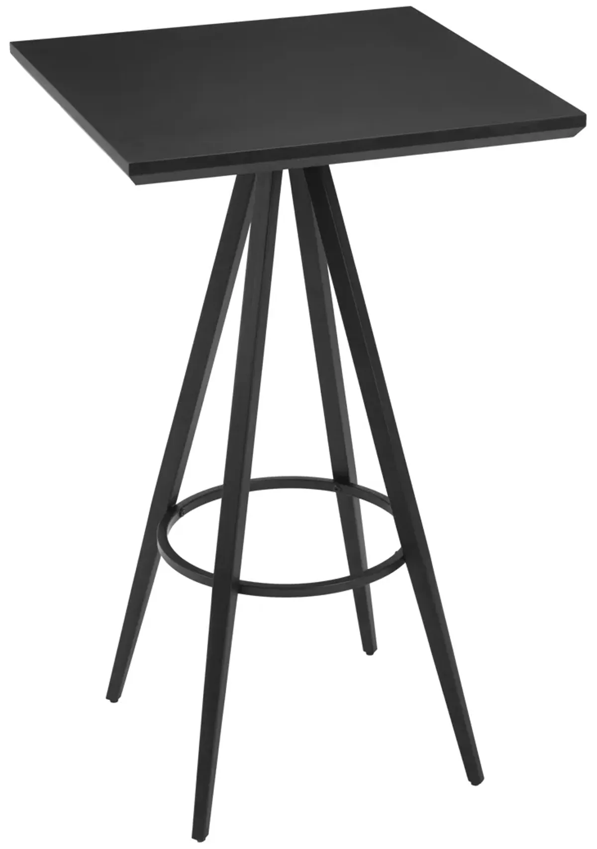 Tinos Bar Table Black