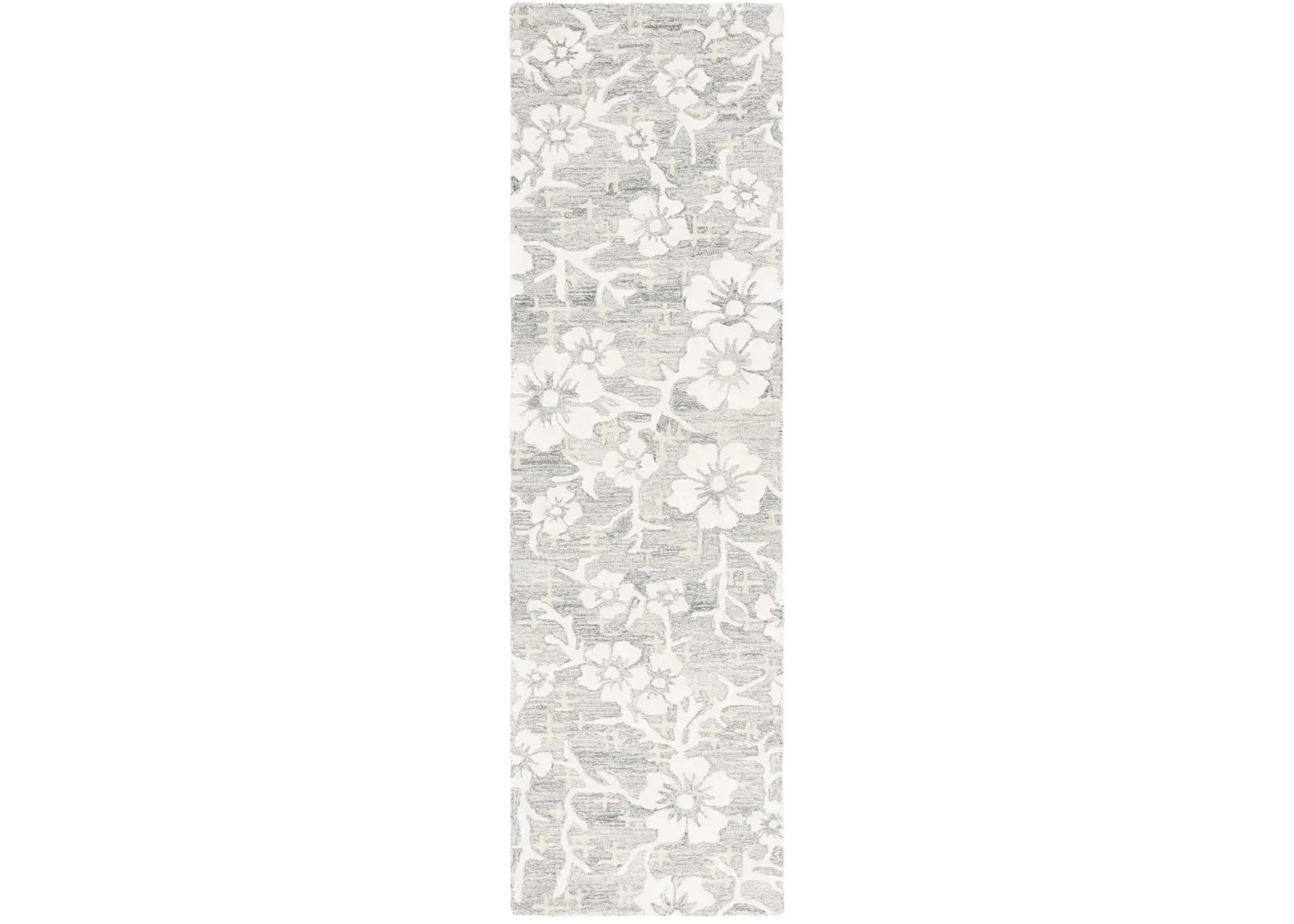 GLAMOUR 540 GREY  2'-3' x 8' Runner Rug