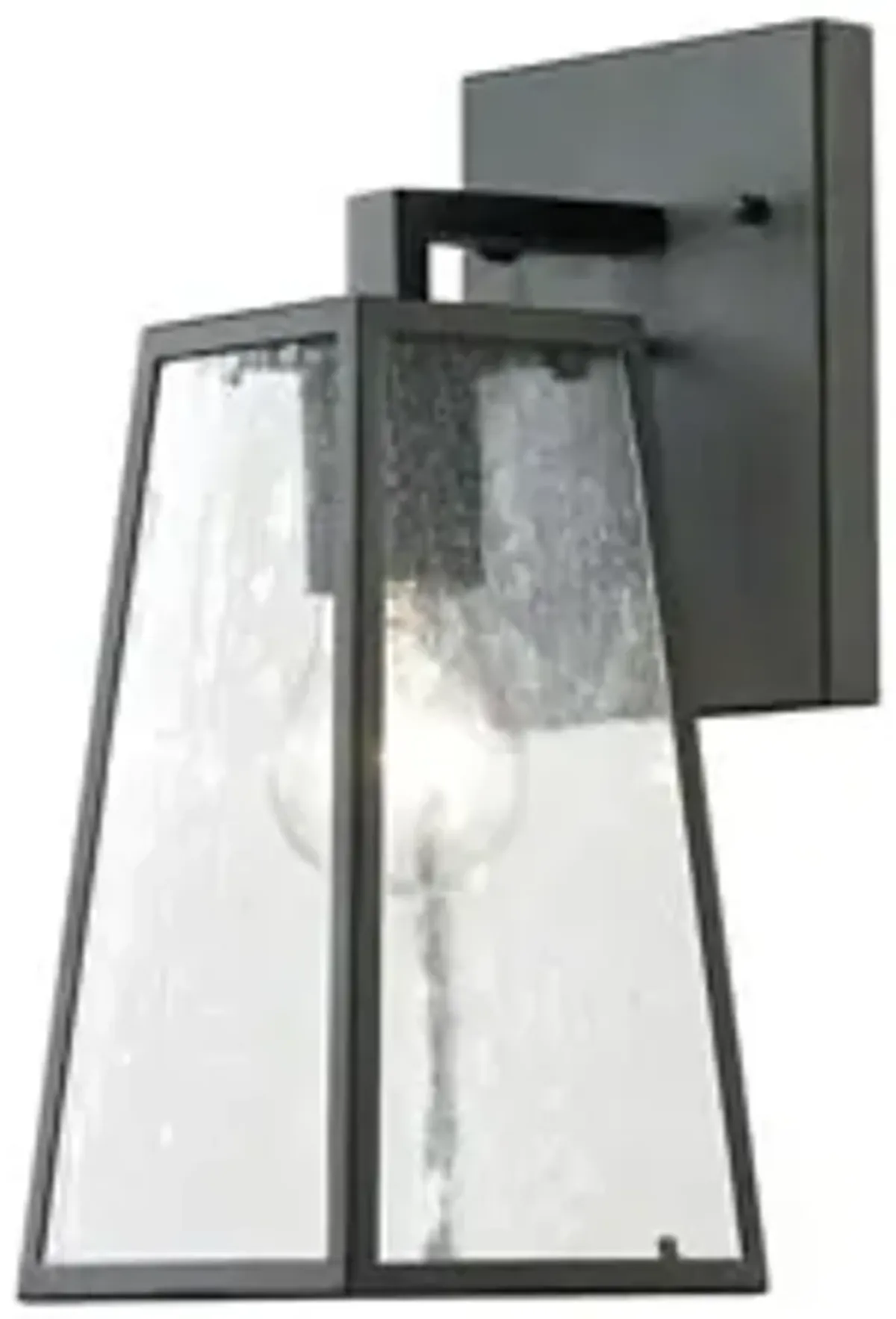 Meditterano 12" High 1-Light Outdoor Sconce - Matte Black