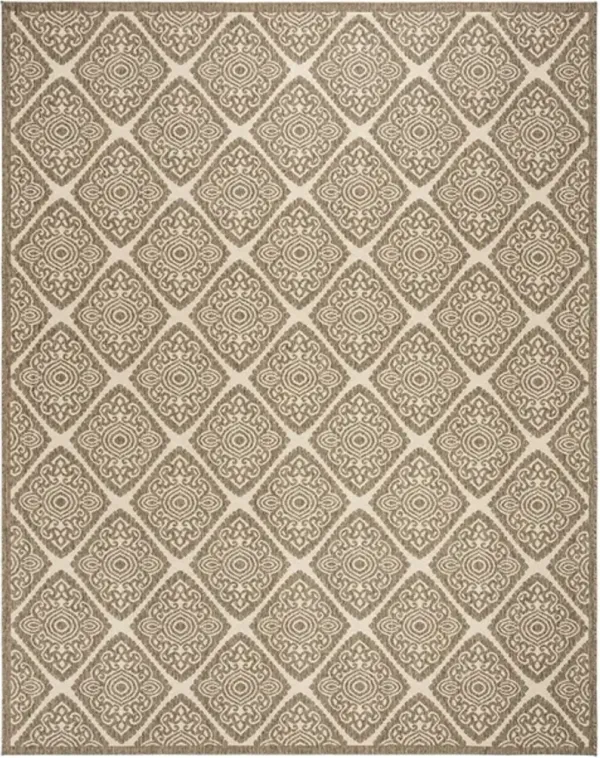 LINDEN 132 Collection LND132C-9 Cream / Beige 9' X 12'