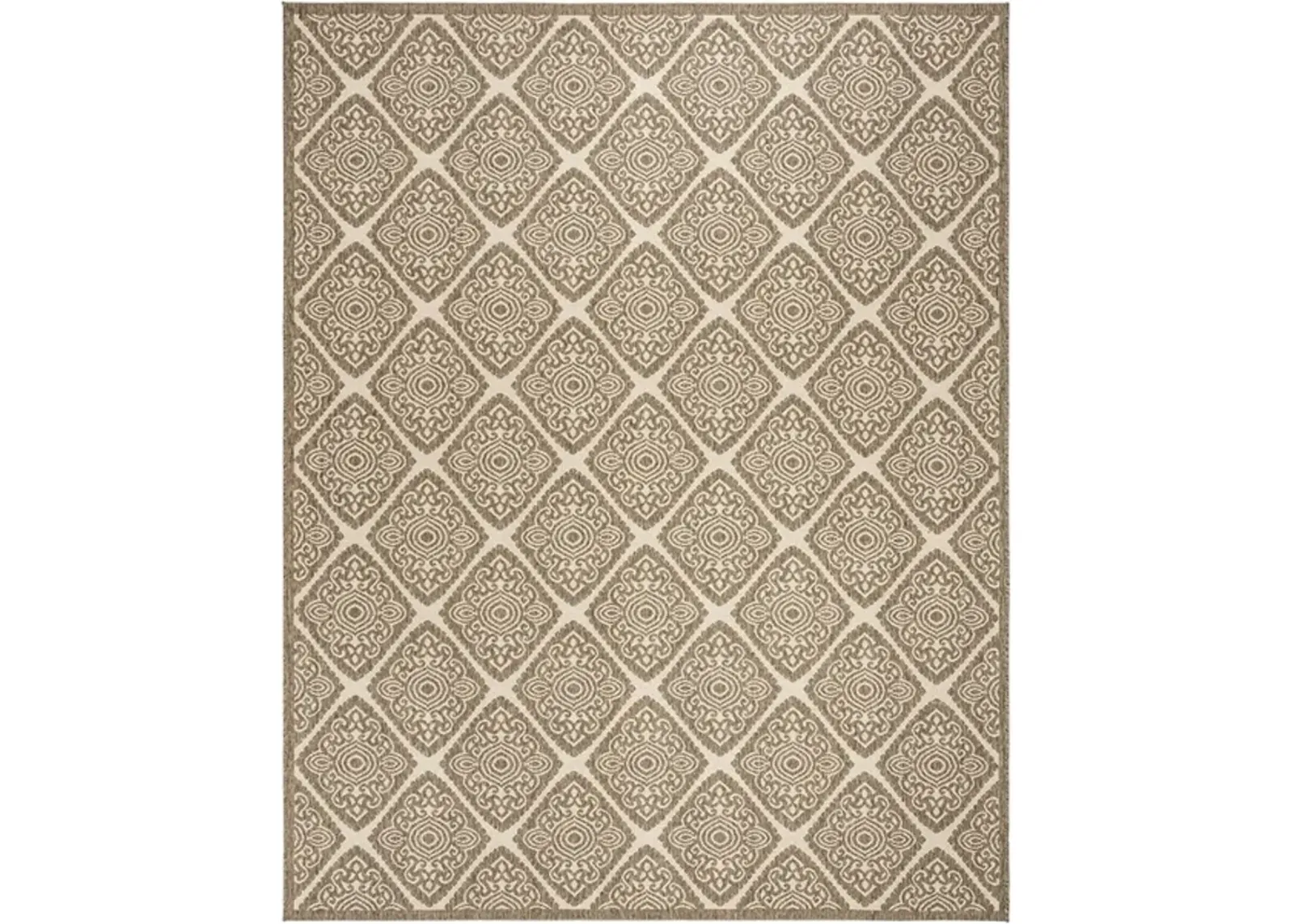 LINDEN 132 Collection LND132C-9 Cream / Beige 9' X 12'