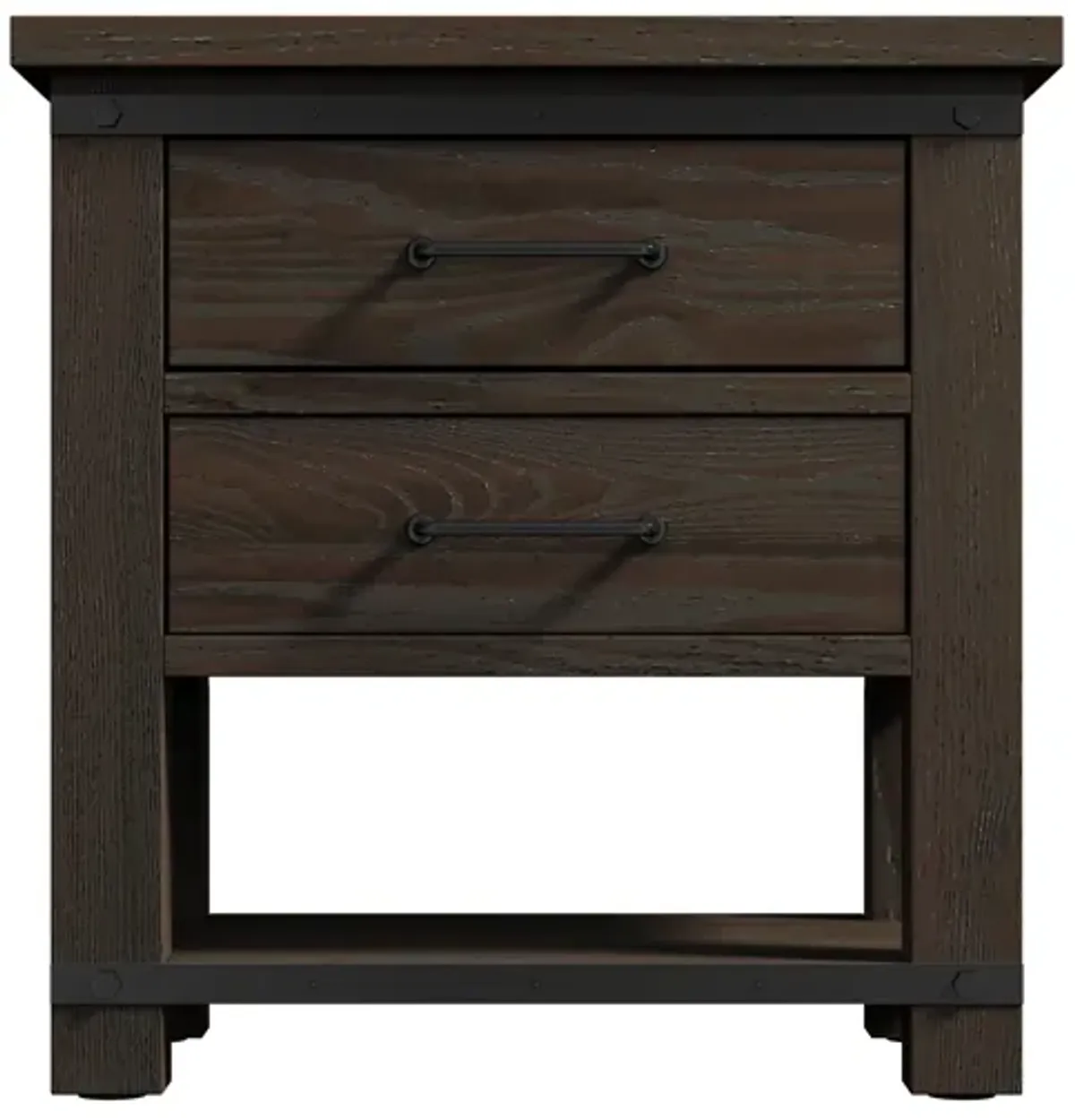 Newton 2-Drawer Nightstand