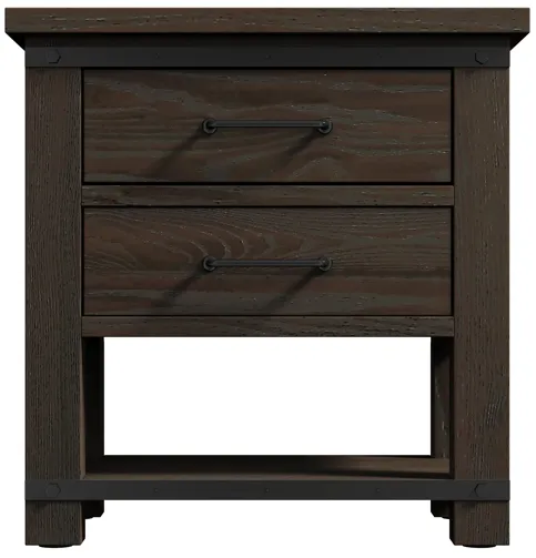 Newton 2-Drawer Nightstand