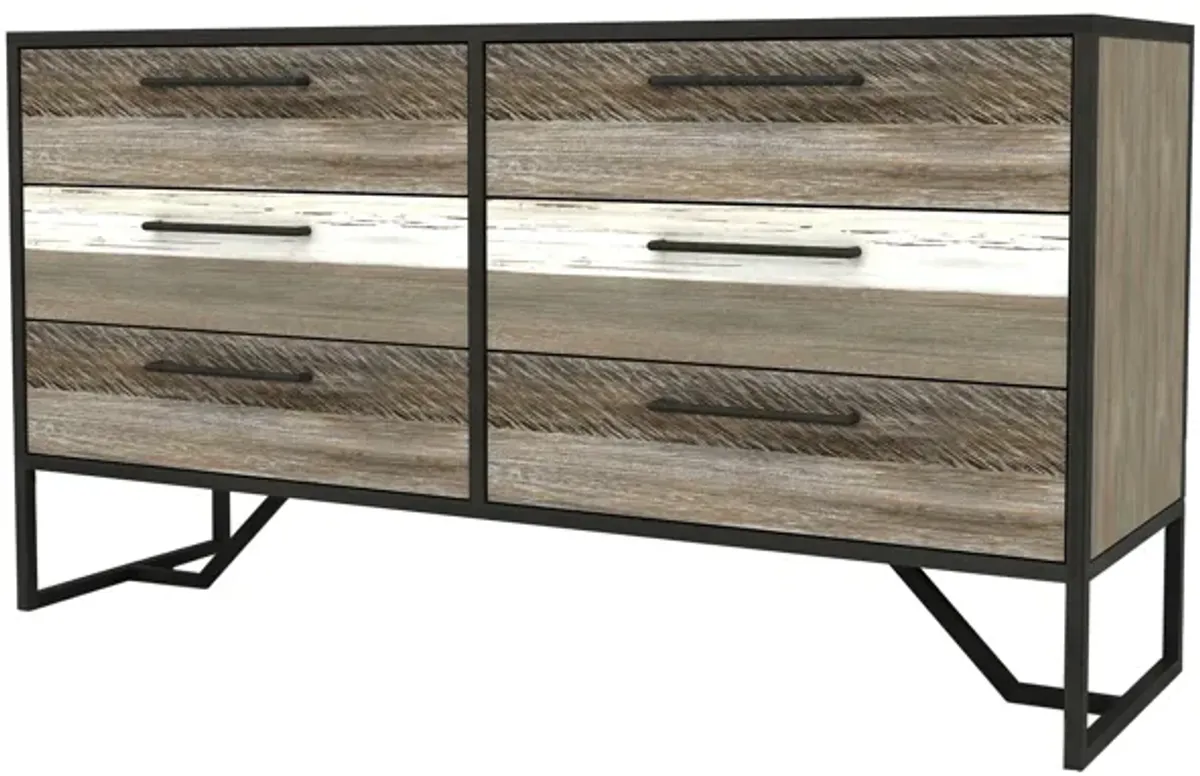 Metro Havana 6 Drawer Dresser