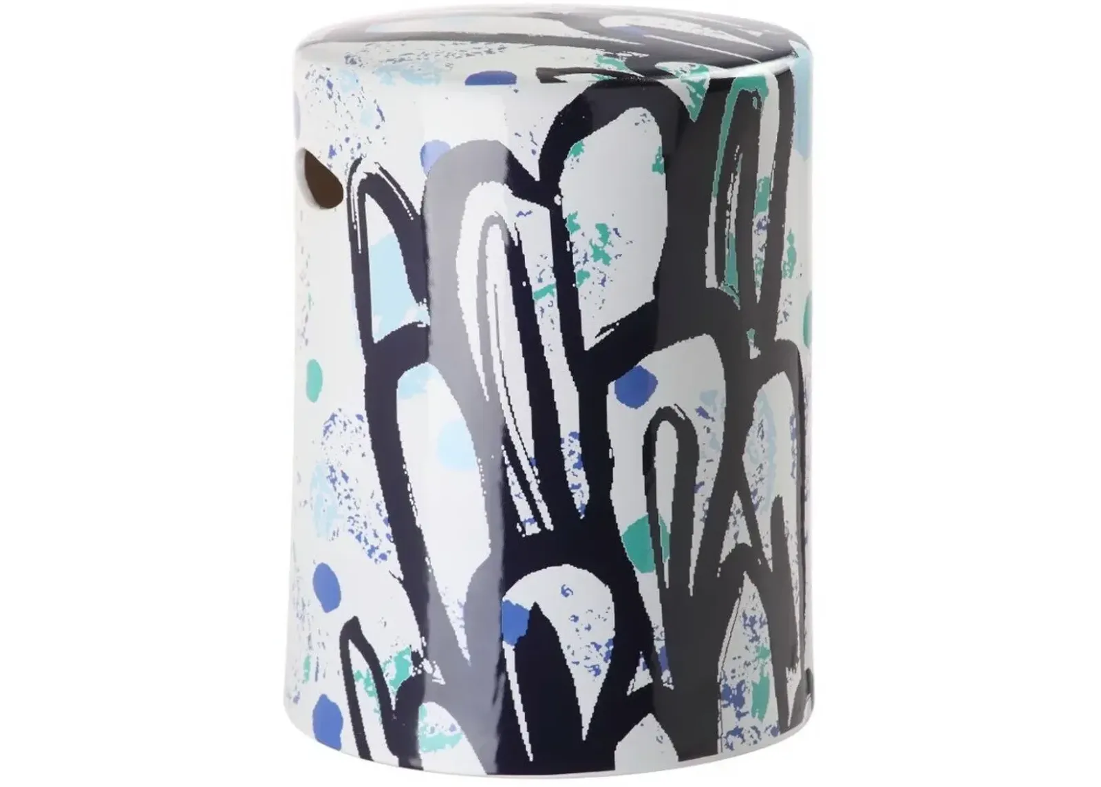 Alair Multicolor Garden Stool