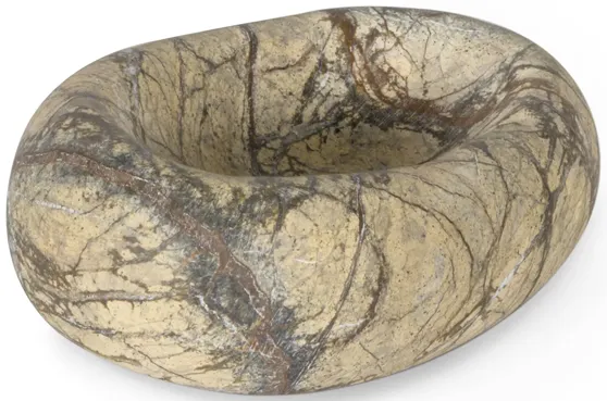 Lagoon Marble Bowl (Brown)