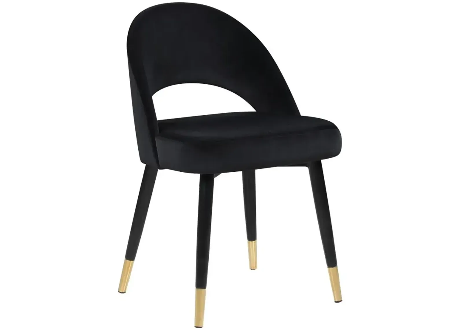 Kaison Arched Back Upholstered Side Chairs Black (Set of 2)