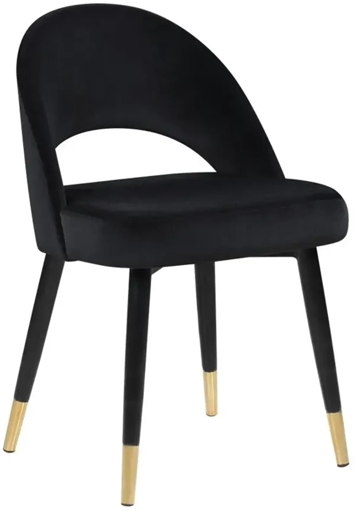 Kaison Arched Back Upholstered Side Chairs Black (Set of 2)