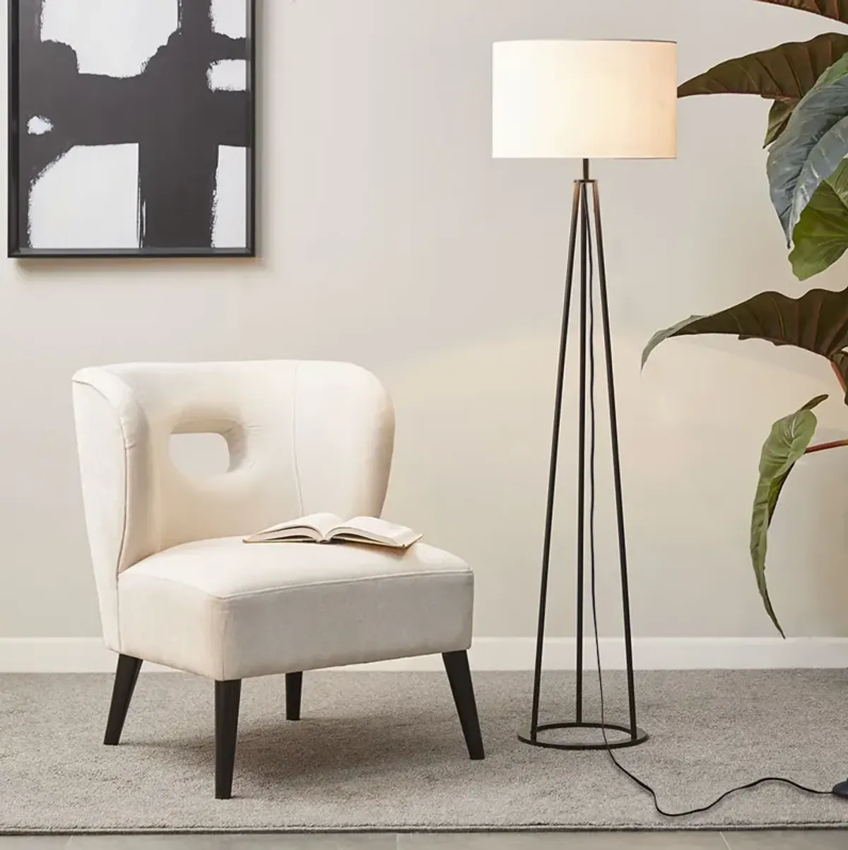 Clyde Tripod Floor Lamp