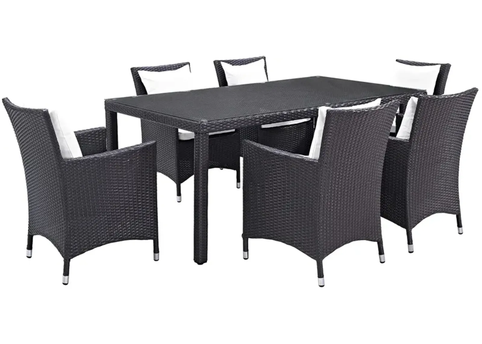 Convene 7 Piece Outdoor Patio Dining Set