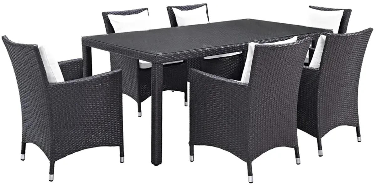 Convene 7 Piece Outdoor Patio Dining Set