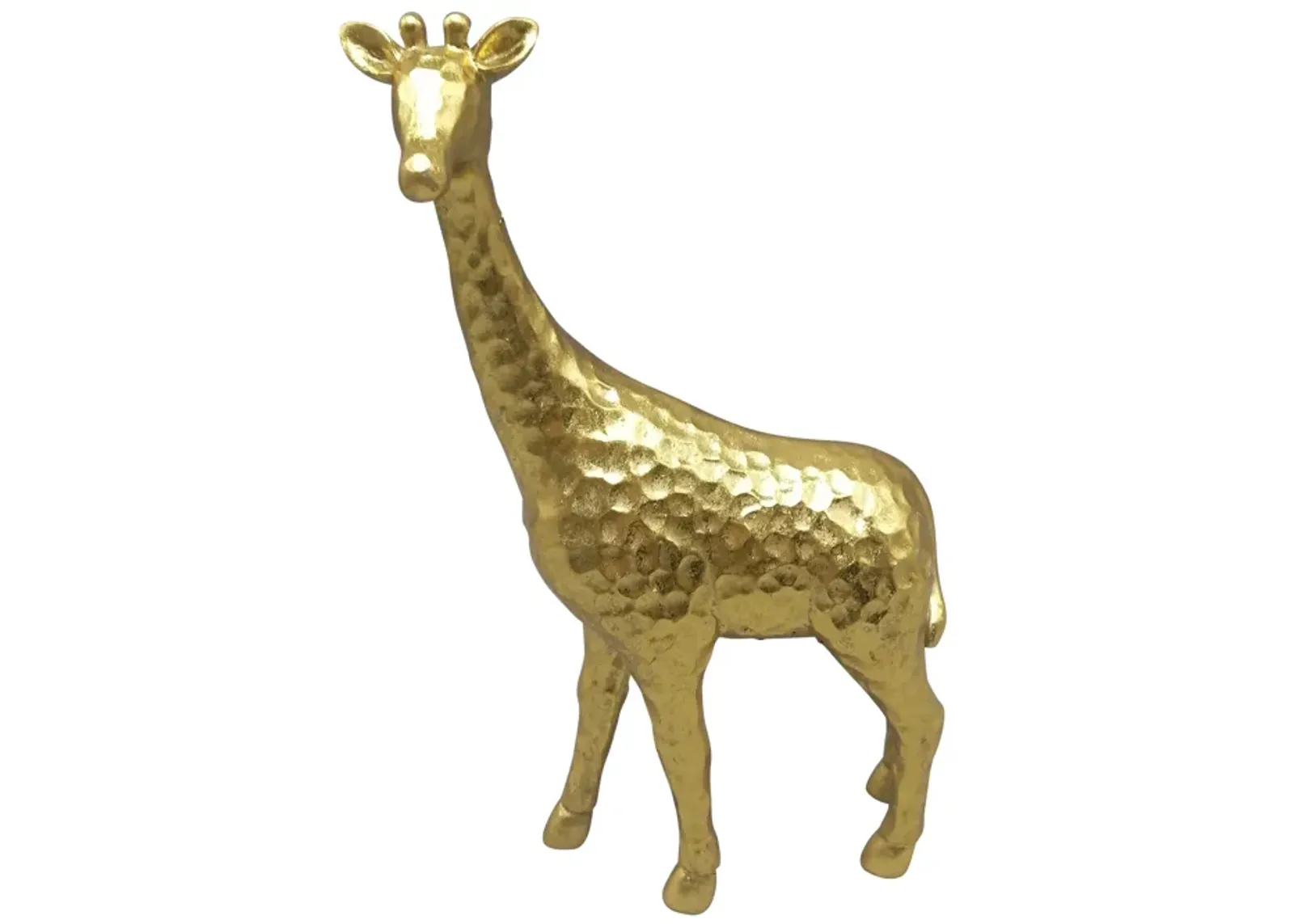 10" Standing Pretty Giraffe, Gold