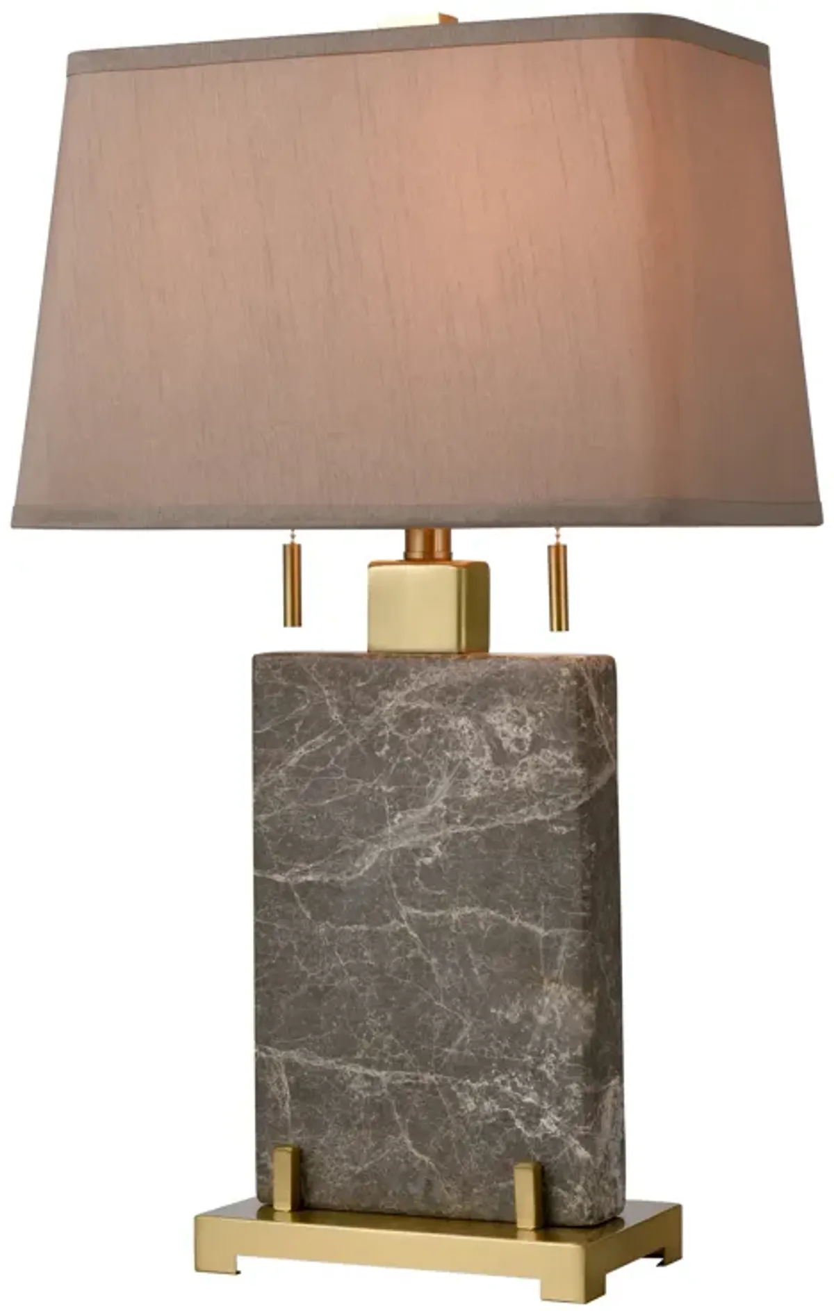 Windsor 27" High 2-Light Table Lamp - Honey Brass