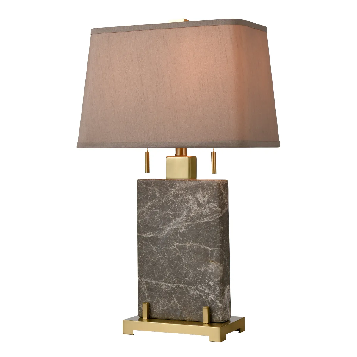 Windsor 27" High 2-Light Table Lamp - Honey Brass