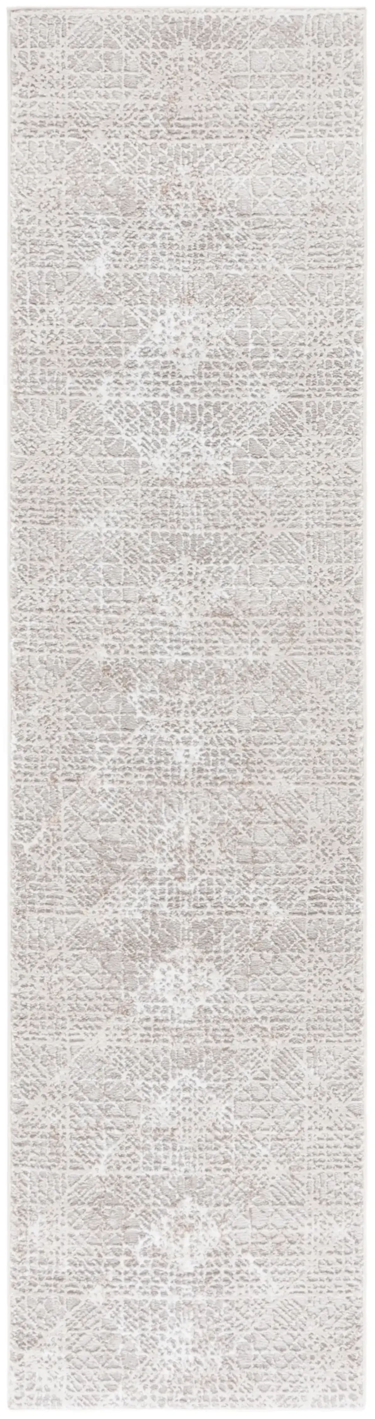 PARKER 132 TAUPE  2' x 8' Runner Rug