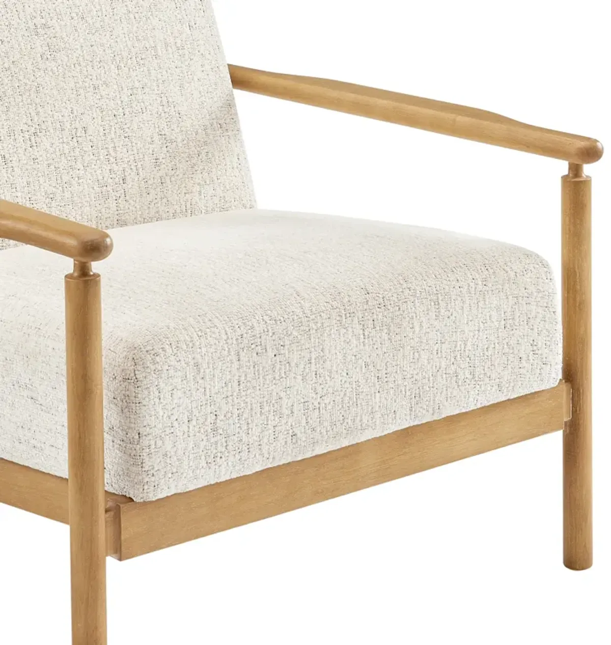 Arnold Fabric Accent Arm Chair, Concord Cream