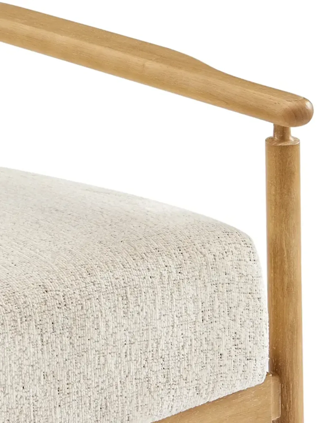 Arnold Fabric Accent Arm Chair, Concord Cream