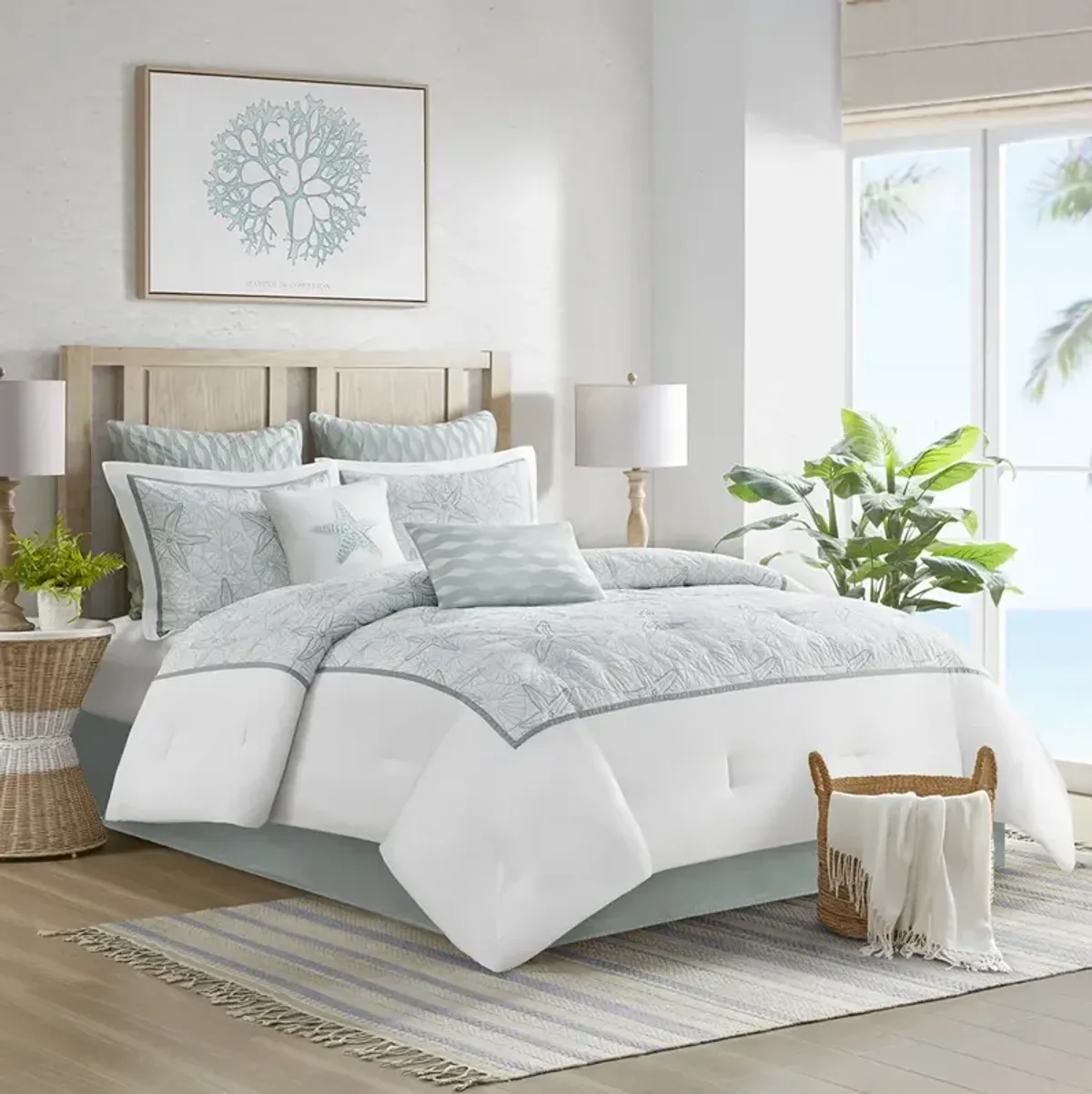 Harbor House Maya Bay White Comforter Set