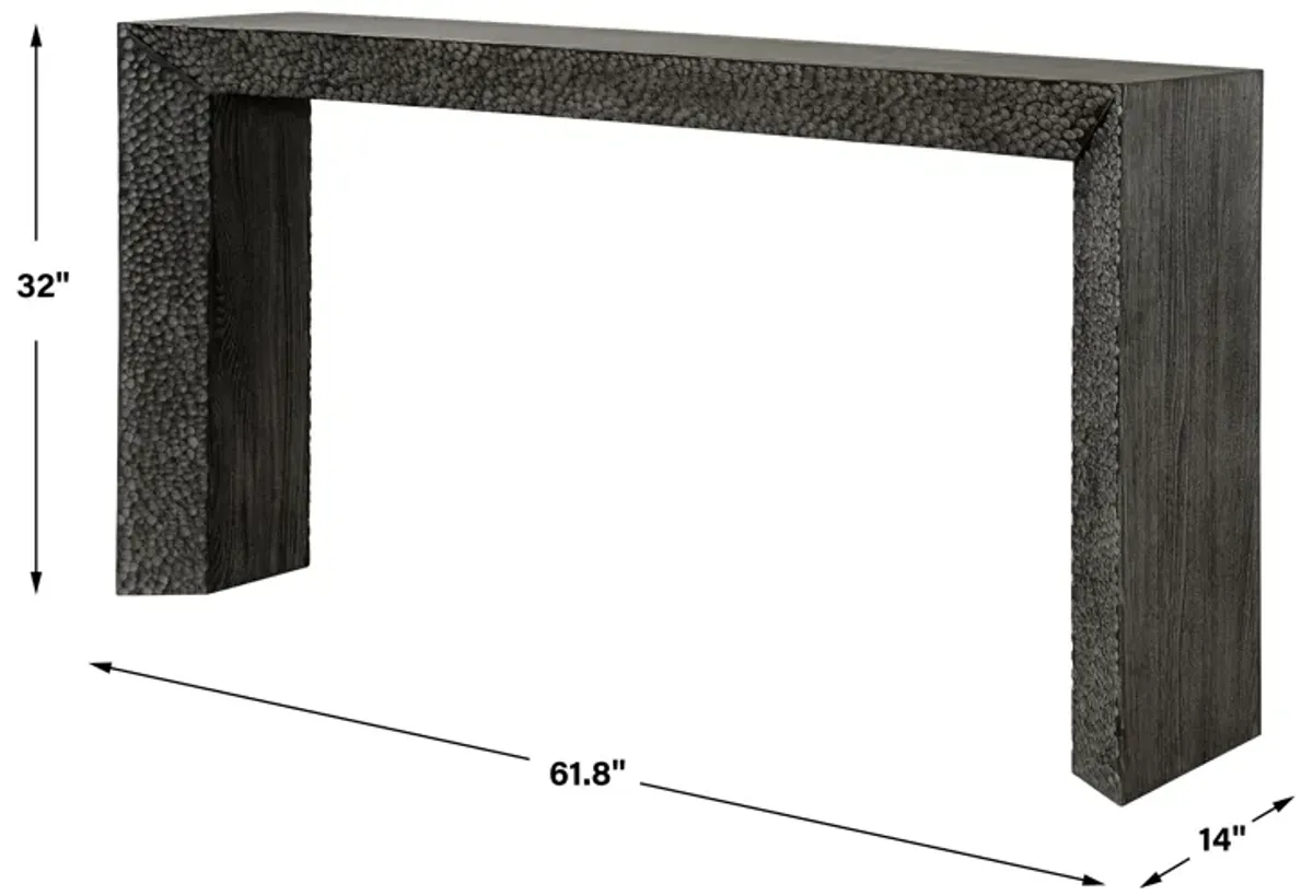 Thoreau Ebony Console Table