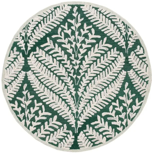 CAPRI Hand Tufted 7' x 7' Round area rug