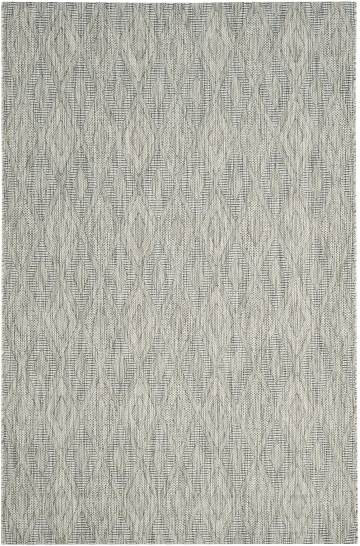 COURTYARD 8522 GREY  10' x 14' Large Rectangle Rug