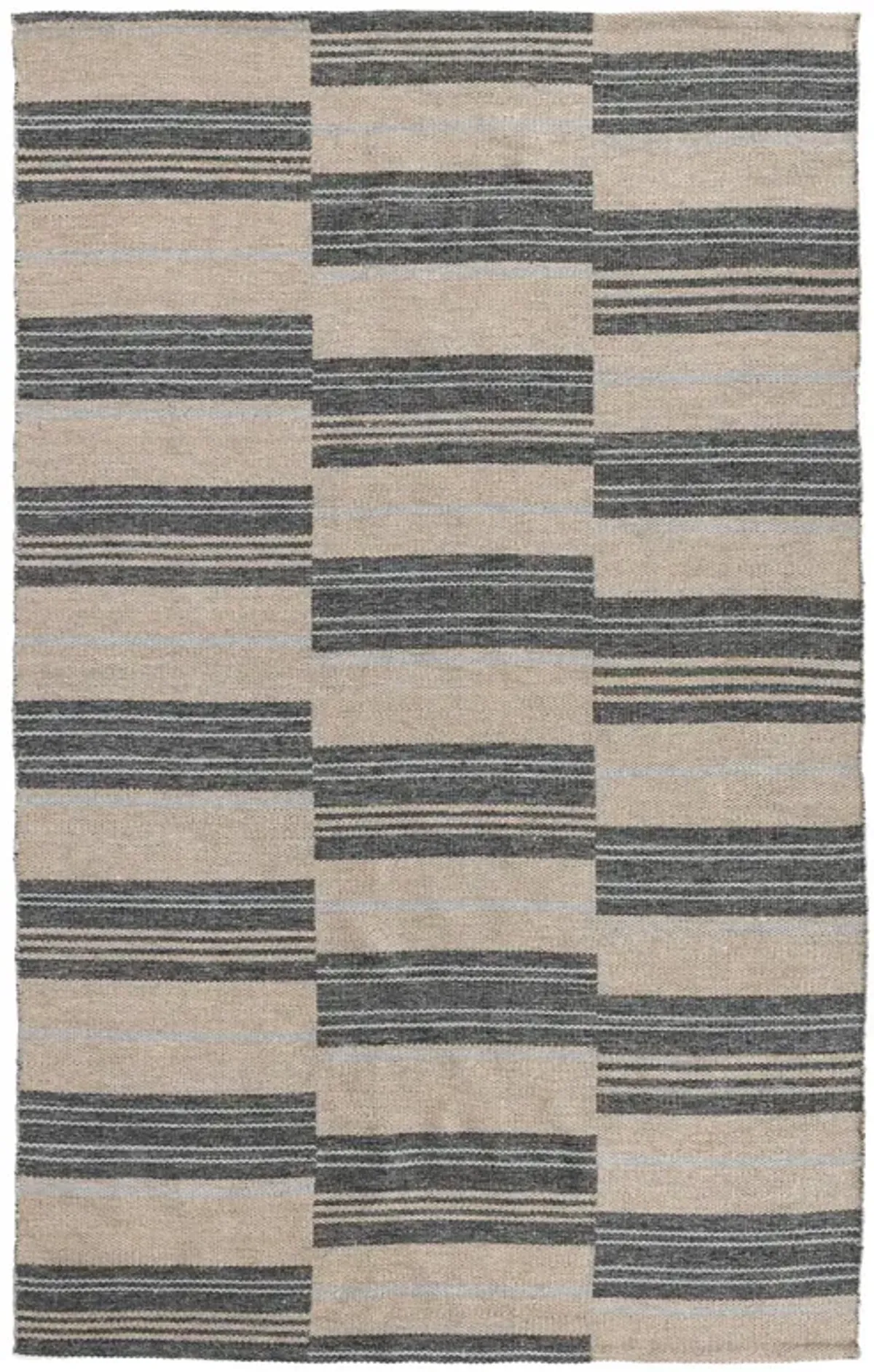 Indr Colton Stripe Charcoal 