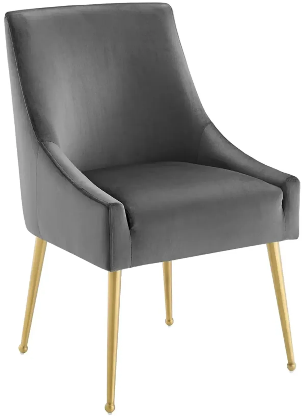 Discern Upholstered Performance Velvet Dining Chair Set of 2