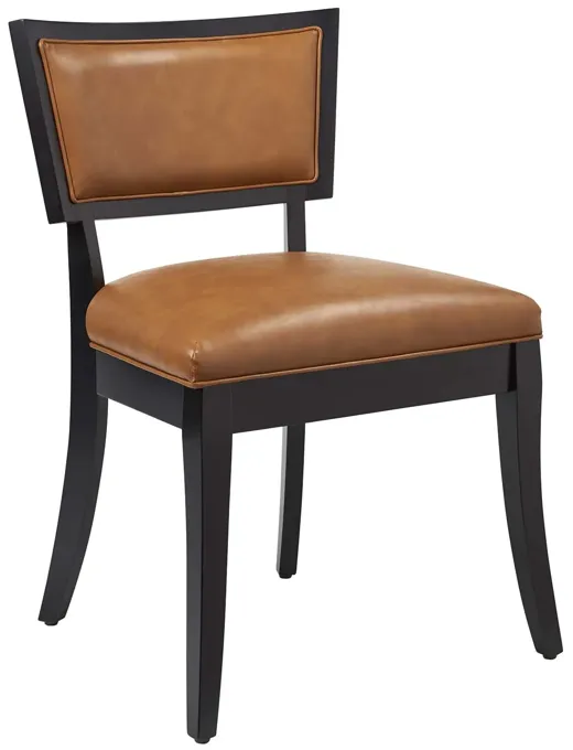 Pristine Vegan Leather Dining Chairs - Set of 2