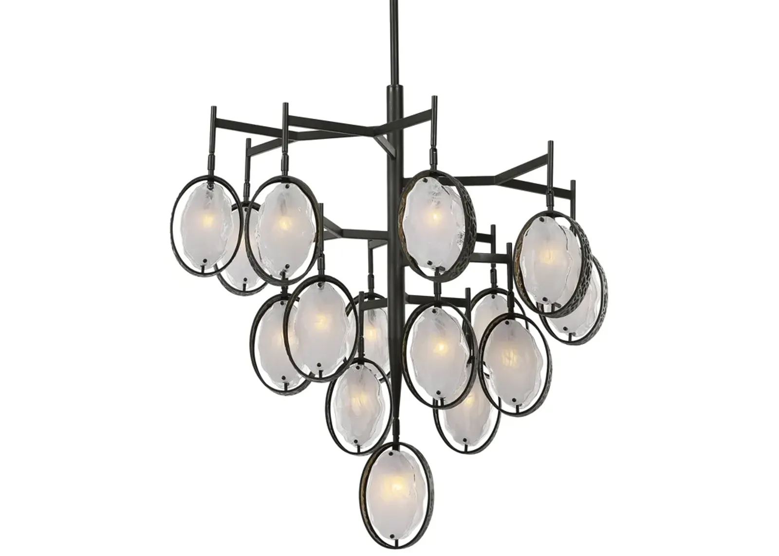 Maxin 15 Light Large Bronze Chandelier