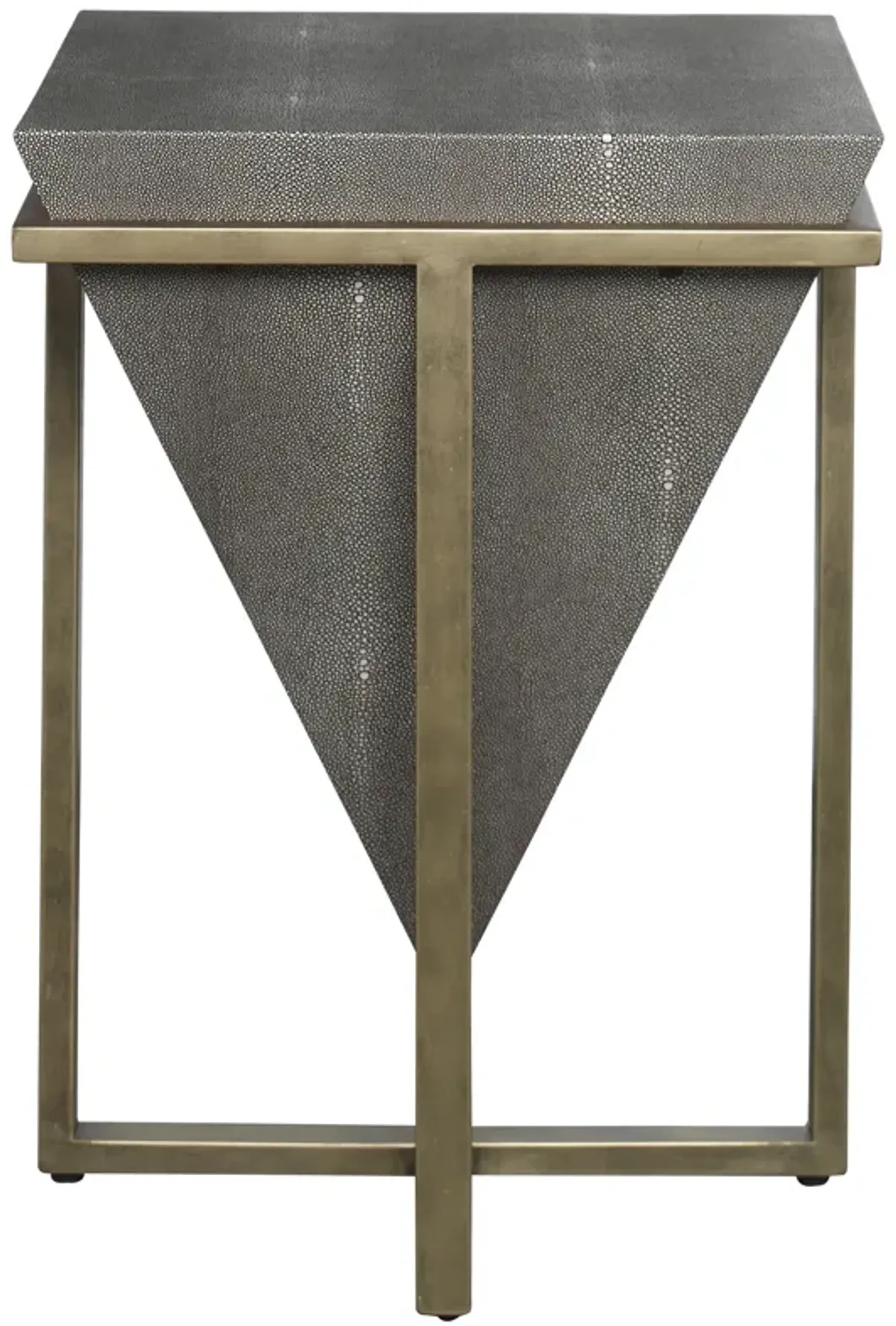 Bertrand Shagreen Accent Table