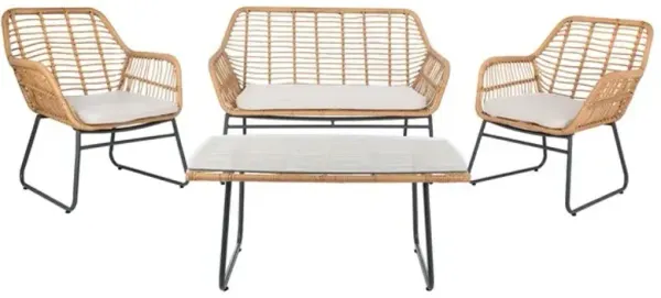 Roston 4 Piece Outdoor Living Set