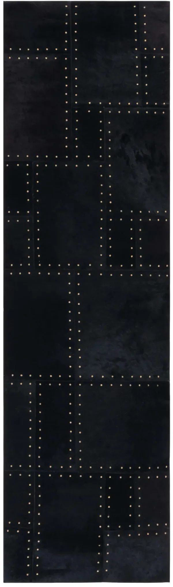 STUDIO LEATHER Hand Woven 2'-3' x 10' runner