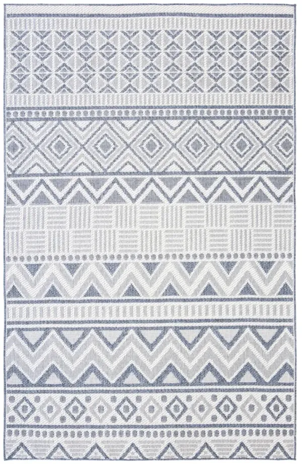 BERMUDA 818 Blue 5'-3' X 5'-3' Square Square Rug