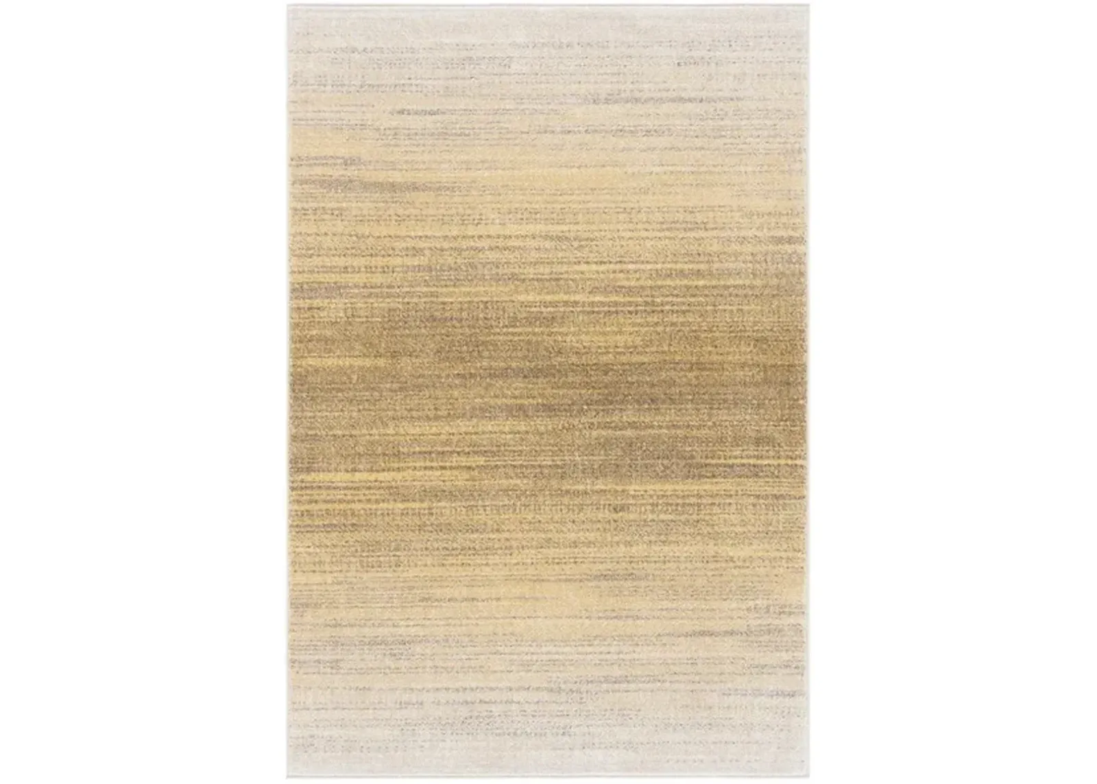 Adirondack Contemporary Gold / Ivory 8' X 10' Powerloomed Rug