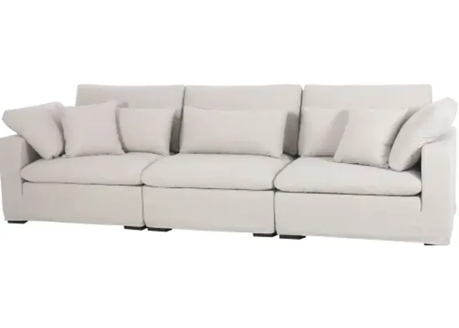 Avington AIV-001 39"H x 130"W x 45"D Sofa