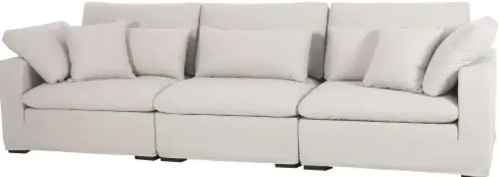 Avington AIV-001 39"H x 130"W x 45"D Sofa