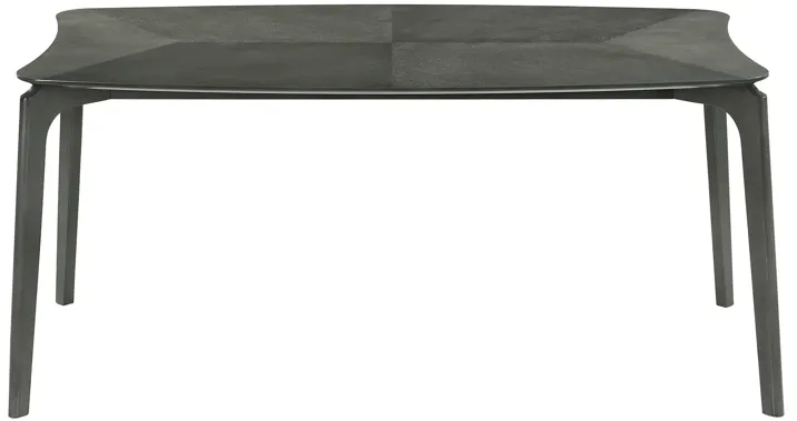 Kalia Wood Dining Table in Gray Finish