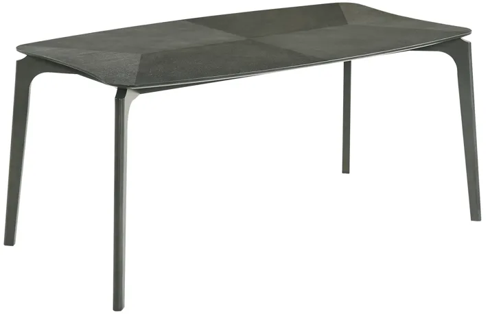 Kalia Wood Dining Table in Gray Finish